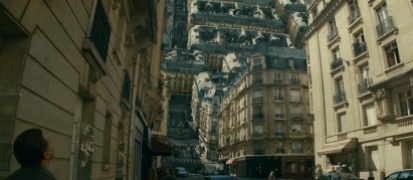 Paris folding scene